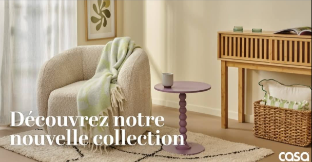 Découvrez les collections CASA pour un intérieur cosy !